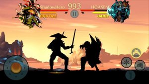 Shadow Fight 2 The Most Powerful Mod Hermit Assistant's Ability vs All Raid Bosses