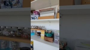 Мое САМОЕ УЖАСНОЕ  рабочее место! Мастерская на балконе. Скрапбукинг. Миниатюра.