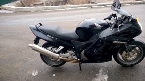 honda cbr1100xx super blackbird звук