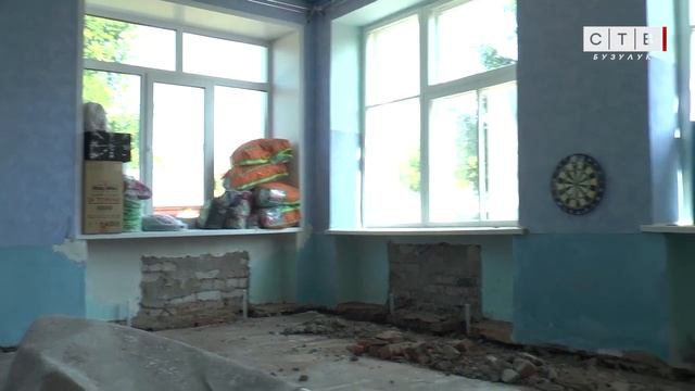 В селе Верхняя Вязовка проходит капитальный ремонт детского сада смотреть онлайн