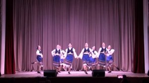 Сербский танец. Образцовый коллектив «Хореографическая студия «Феникс».