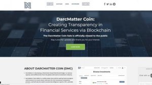 DarcMatter - Обзор ICO компании (часть 1)