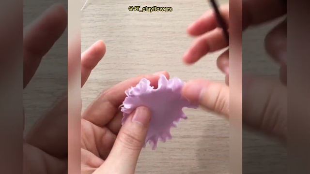 How to make a carnation by clay hướng dẫn làm hoa cẩm chướng bằng đất sét