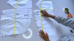 How to sew a trendy ruched skirt (pattern drafting and sewing video)