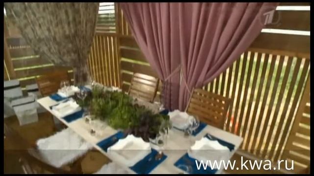 Садовая мебель KWA. Фазенда "Строим беседку" от 23.06.2013 смотреть онлайн