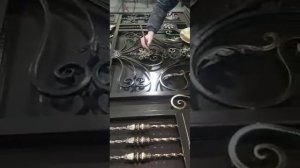 Мастерская покраски кованых ворот: процесс без слов