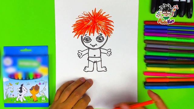 Антошка из мультика - рисунки для детей смотреть онлайн