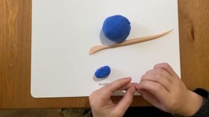 Динозавр Эласмозавр из воздушного пластилина