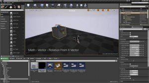 Rotation from X Vector in Unreal Engine 4