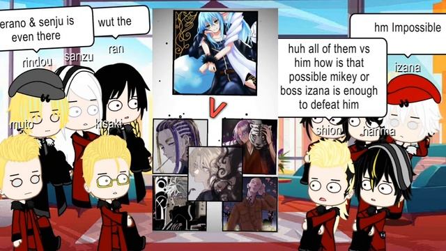 Tenjiku react to Manjiro sano's bestfriend as [rimuru tempest]