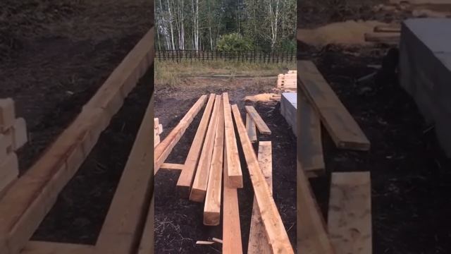 Строительство дома 6х8 из профилированного бруса г.Новосибирск смотреть онлайн