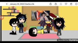 реакция на  брайн мапса гача лайф