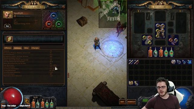 Path of Exile: Build a 10c Budget Gear Set Pt.3 - Gloves & Helmets & Balancing Your Resists смотреть онлайн