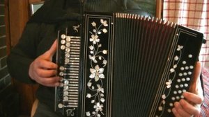 Спустилась ночь(Прощальное танго) на гармони.