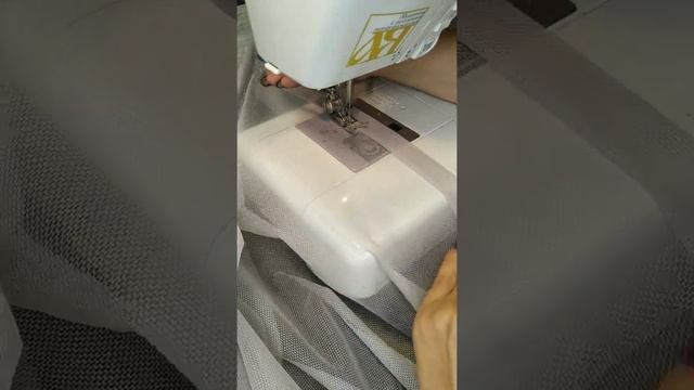 Шьем тюль. Боковые швы.