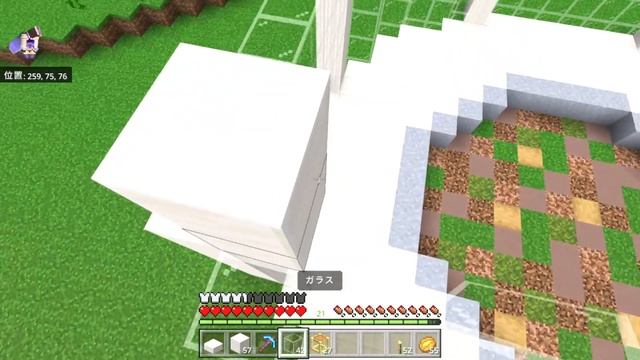 【ガラス建築】ウパちゃんとカエルさんの家を建築！　#101【女性実況】【マインクラフト　マイクラ　まいくら　Minecraft】 смотреть онлайн