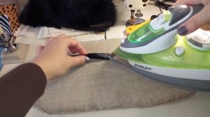 134.Часть 5.МК меховая шапка.Сборка,обработка края,о подкладке.