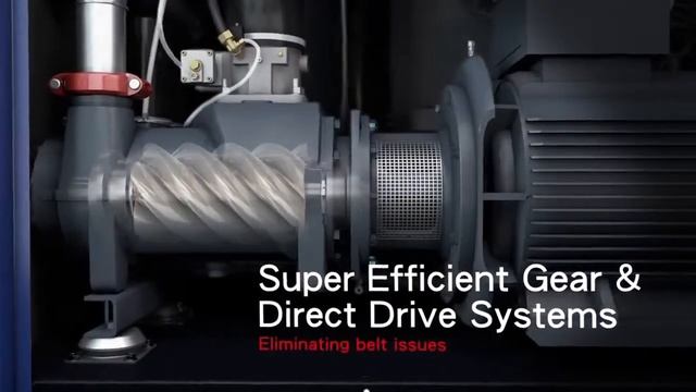 Новая серия мощных винтовых компрессоров CompAir L160 L290 смотреть онлайн