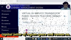 lms login tutorial for virtual inset training for public school teachers