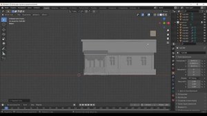 Blender/Блендер. Учимся рисовать в Блендер. Домик в деревне 4.