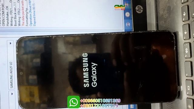 SAMSUMG A032F FRP UNLOCK DONE