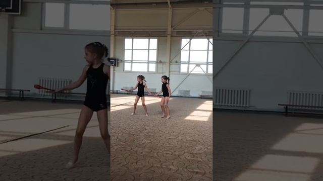 Показательное учим. Художественная гимнастика. #художественнаягимнастика #хг #сборы #rg