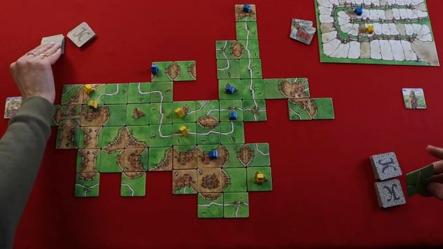 Настольная игра "Каркассон" с дополнением "Король". Правила + Let's Play. смотреть онлайн