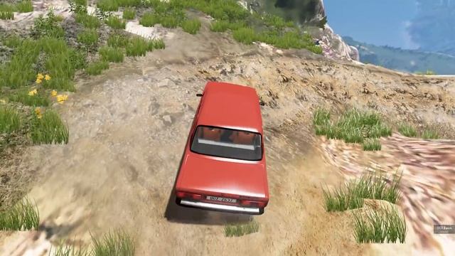 ДОРОГА ДОМОЙ! 4 ДРУГА ЗАСТРЯЛИ НА ТРОПЕ СМЕРТИ | BeamNG.drive смотреть онлайн