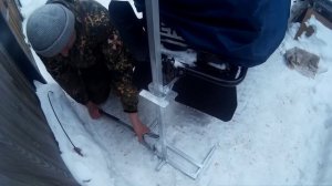 Подъёмник для снегохода. Снегоход Рысь.