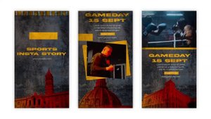 After Effects | игровой день спорт *грам, вк, тикток шаблон истории