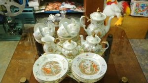 Сервиз "Мадонна" чайный.Что за клеймо???  #baraholkatop#фарфорKAHLA#СервизМадонначайный