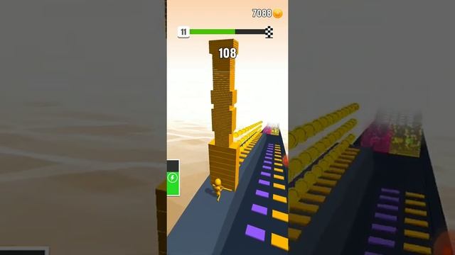 stack colours 3d gameplay all levels walk-through #stackcolours #subscribe #shorts #level11