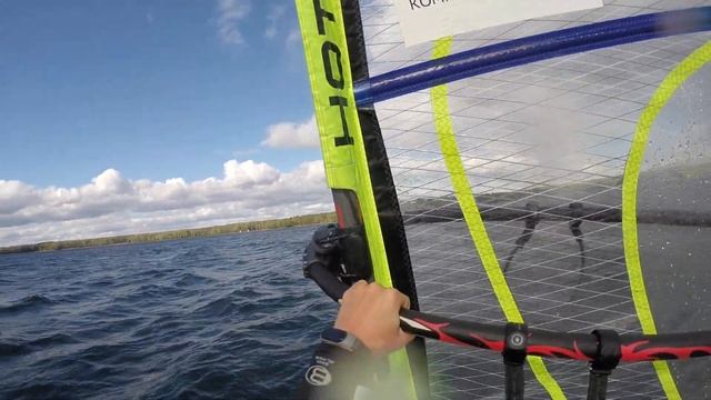 Виндсерфинг на озере Увильды