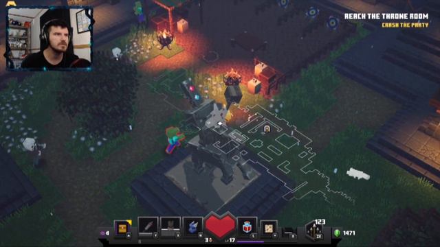 THE ARCH-ILLAGER THRONE ROOM | Minecraft Dungeons # 7 смотреть онлайн