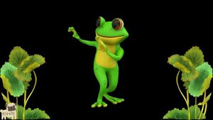 Happy Frog Dance for Kids, Fitness Exercise Brain Break, Virtual School Creative Classroom Movement