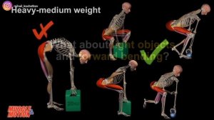 Как правильно поднимать предметы?