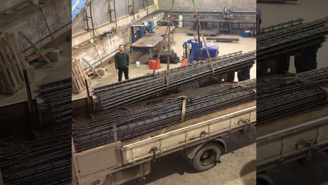 Погрузка, каркасы 7 метров смотреть онлайн