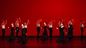 В ритме фламенко. Школа-Студия при ГААНТ имени Игоря Моисеева.