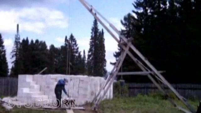 Захват для блоков своими руками. Быстро и практически бесплатно. смотреть онлайн