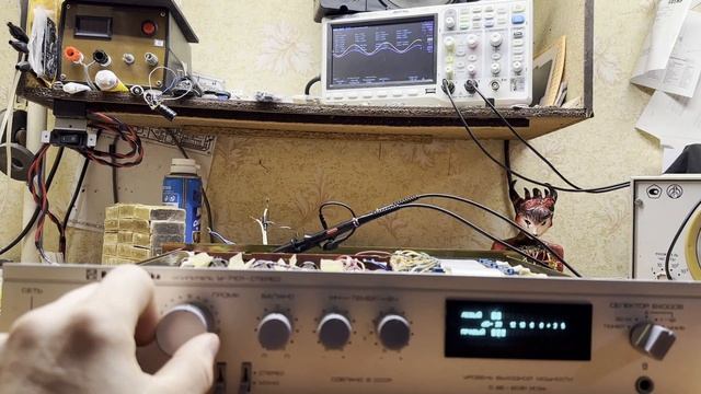 Radiotehnika У-7101-Стерео. Модификация У-101-Стерео? Обзор и ремонт усилителя. смотреть онлайн