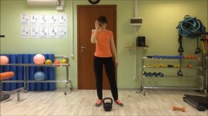 Тренировка с гирей для начинающих. Занятие 1