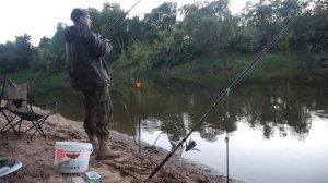 Рыбалка с ночевкой на карасей на Днепре .Рыбалка в смоленской области .