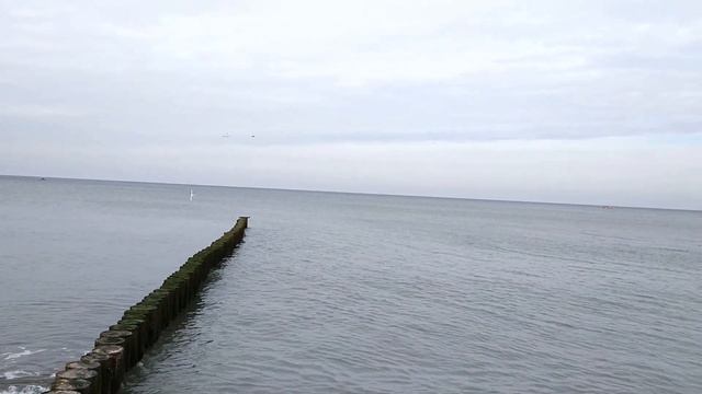 Город Зеленоградск, берег Балтийского моря