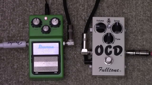 Fulltone OCD Vs Ibanez Tube Screamer Overdrive Pedal Shootout смотреть онлайн