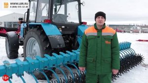 Борона мотыга ротационная БМР от завода Техмаш - обзор