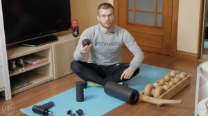 Сравнительный обзор массажного пистолета, массажера для спины Древмасс и массажных роллов.