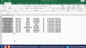 EXCEL: CRIANDO LISTAS PARA PADRONIZAR SEUS DADOS