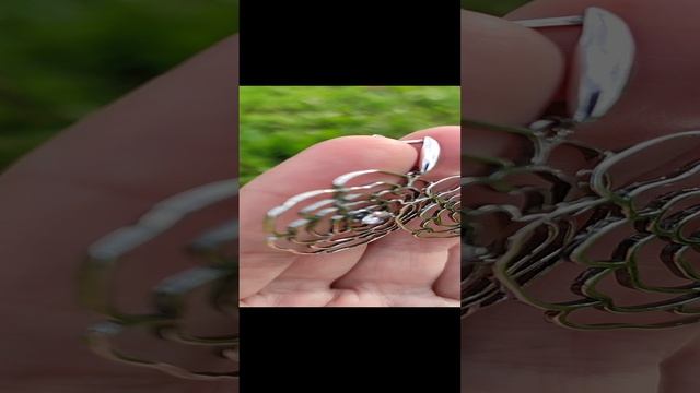 Серебряные серьги