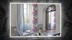 Шторы в цветочек в интерьере | Curtains in flower in the interior