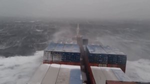Top 10 Biggest Container Ships In Storm! Strong Waves at Sea